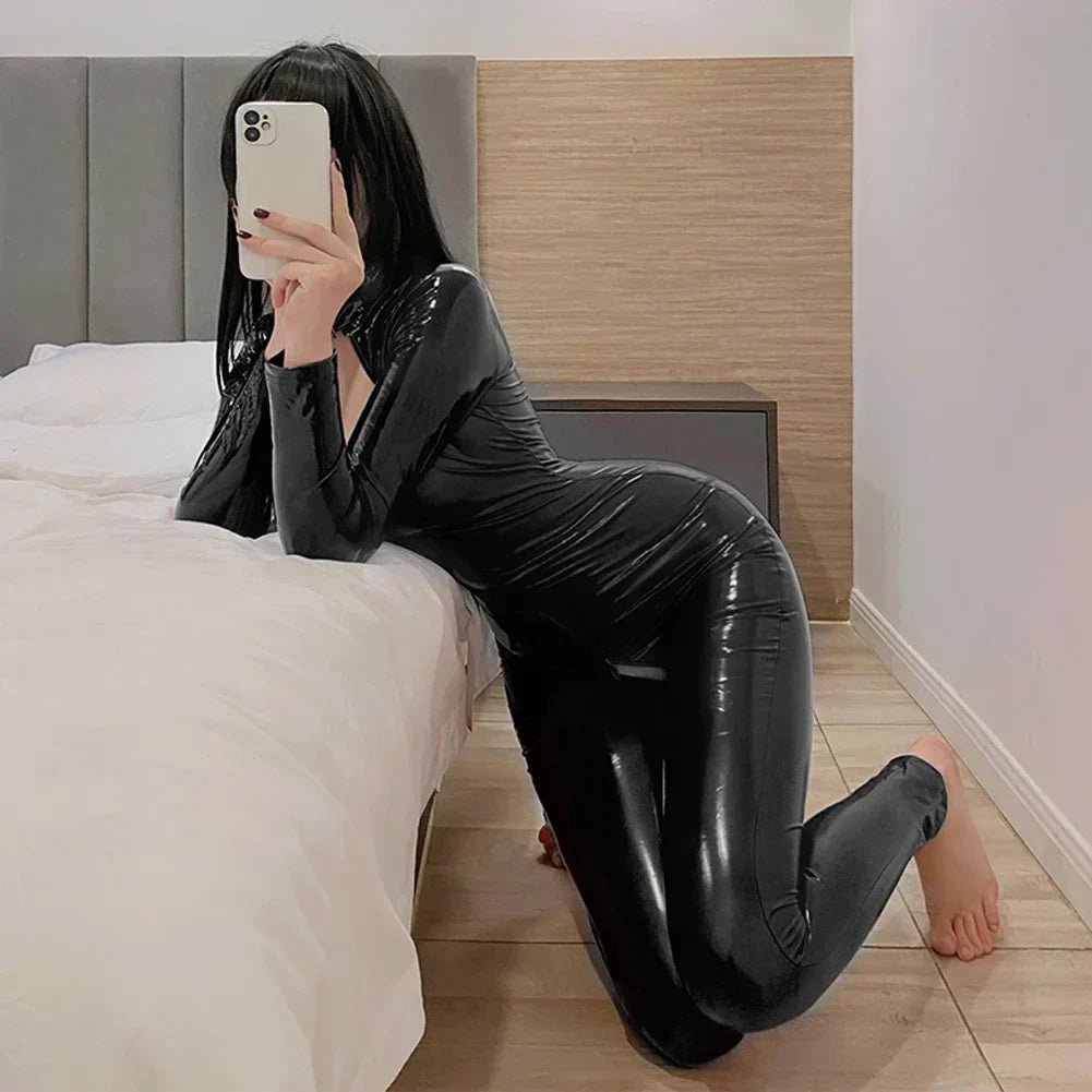 Shiny | Patent Leather bodysuit