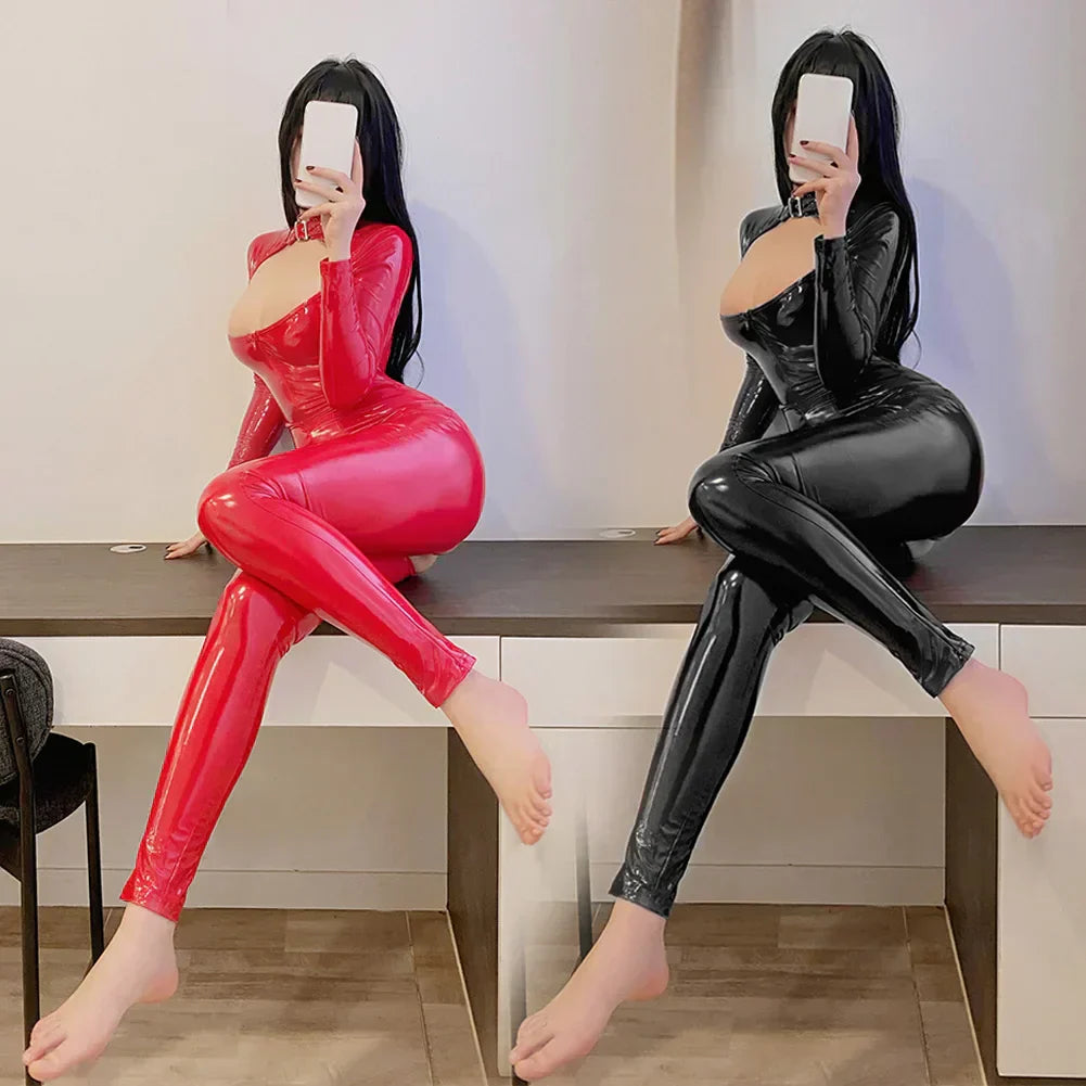 Shiny | Patent Leather bodysuit